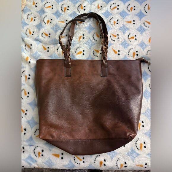 Vintage Tassel Tote Bag, Large Capacity Braided Shoulder Strap Bag - Picture 2 of 12